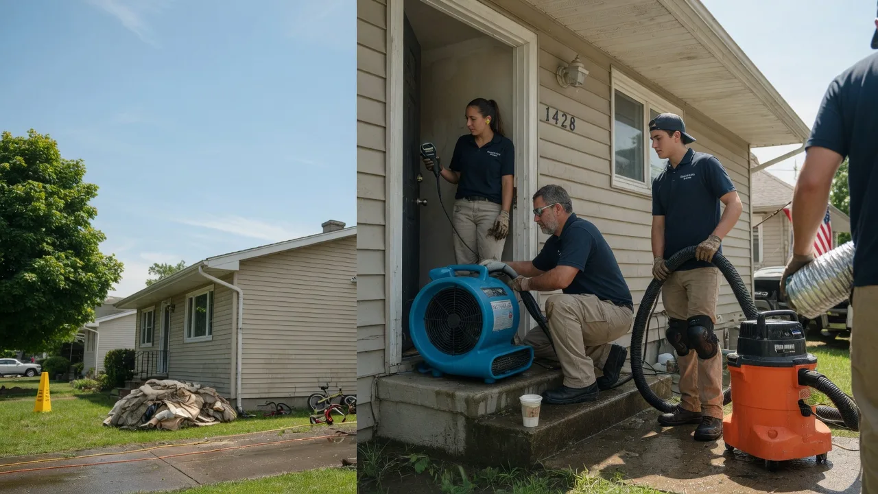 Water Damage Restoration in Center Point, WV near me